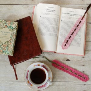 Pretty Lace Bookmark by Petals to Picots