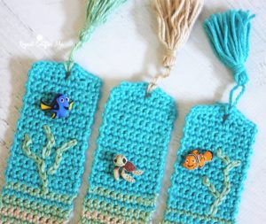 Beachy Bookmarks by Repeat Crafter Me