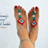 Not Granny's Sassy Barefoot Sandals by Simply Collectible