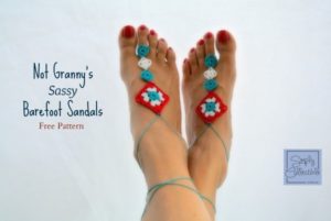 Not Granny's Sassy Barefoot Sandals by Simply Collectible