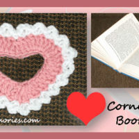 Corner Heart Bookmark by Crochet Memories