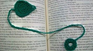 Leaf Bookmark by Candace for Crochet Spot