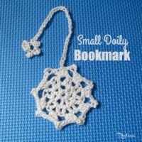 Small Doily Bookmark by CrochetN'Crafts