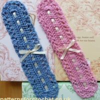 Lacy Bookmark by Patterns For Crochet