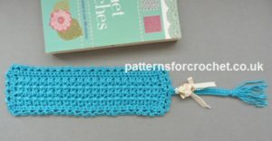 Tasseled Bookmark by Patterns For Crochet