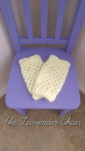 Granny Stitch Baby Legwarmers by The Lavender Chair