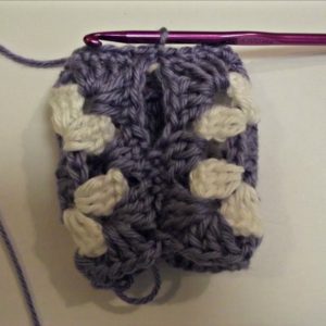Granny Fingerless Gloves Tutorial 3