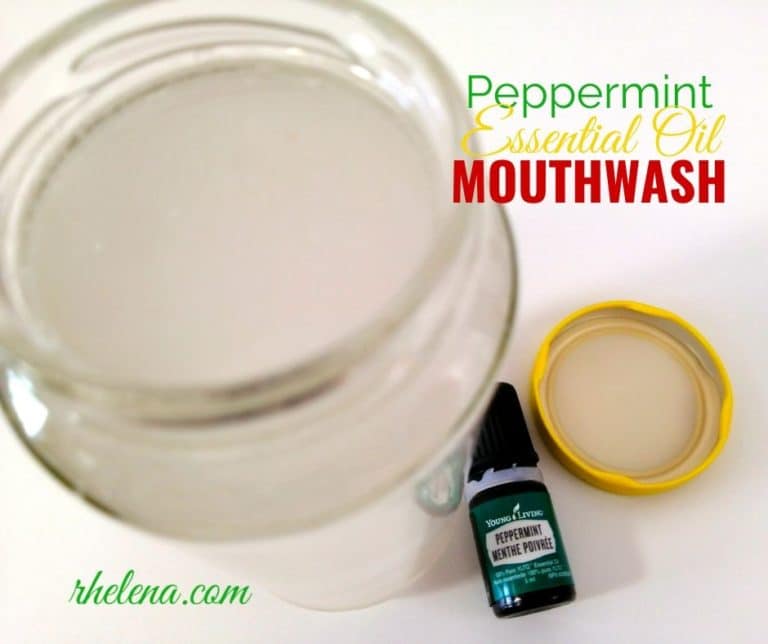 Peppermint Essential Oil Mouthwash