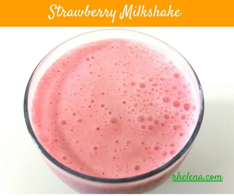 Strawberry Milkshake Recipe