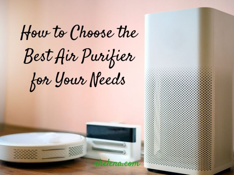 How to Choose the Best Air Purifier for Your Needs