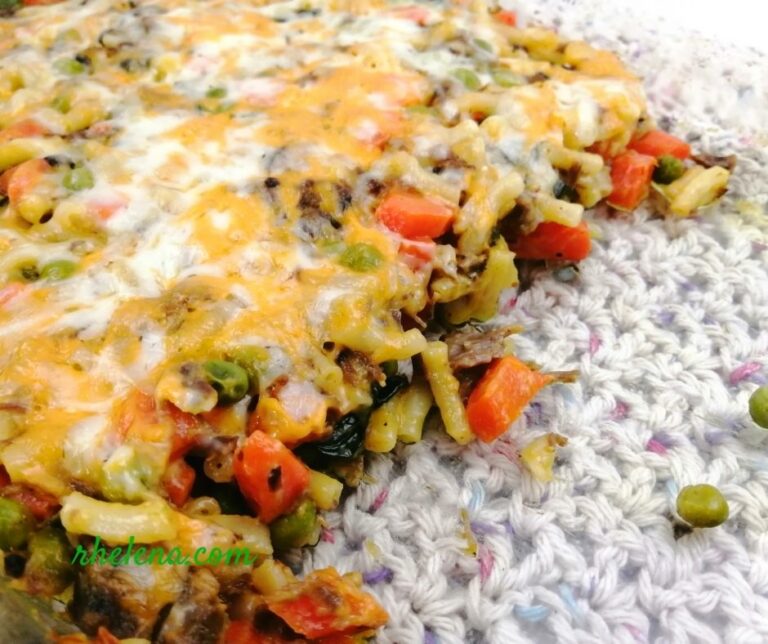 Kraft Dinner and Roast Beef Casserole